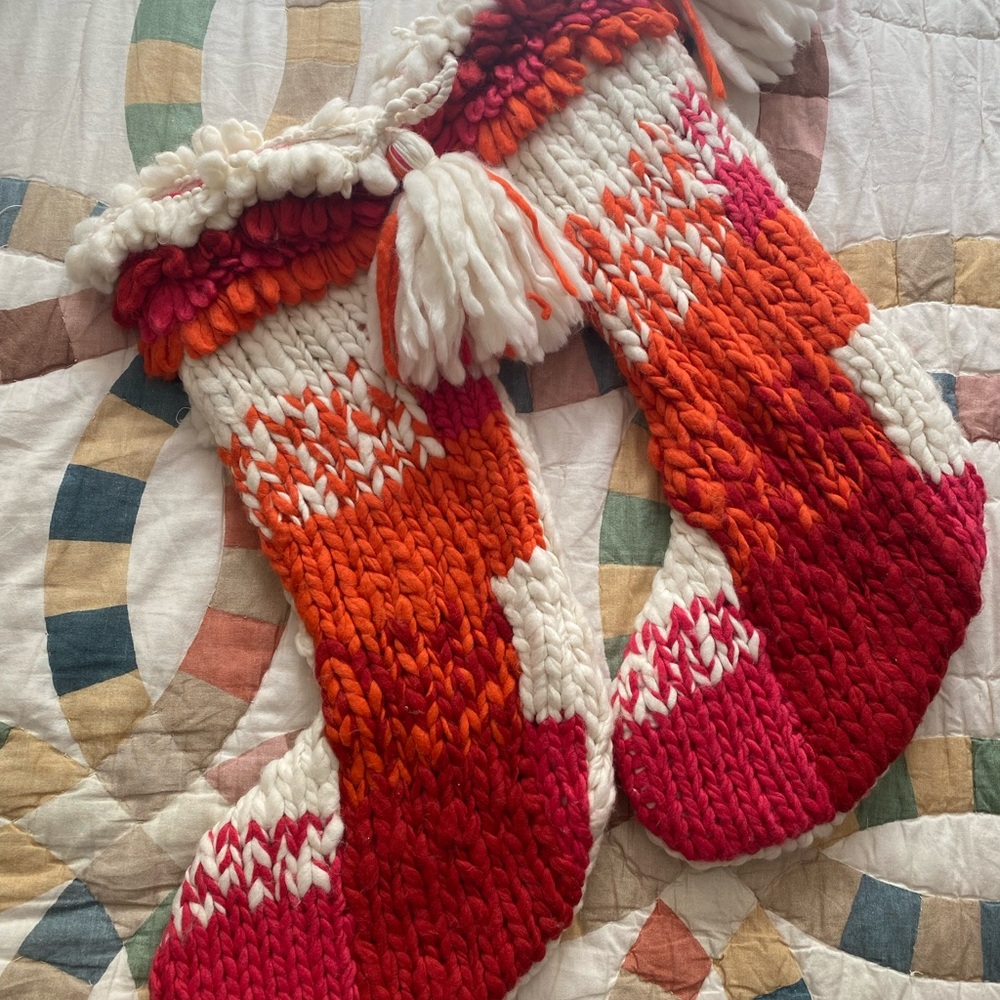 Anthropologie Brady Colorful Knit Stockings (Pair)